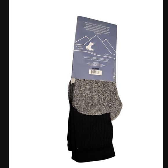 Men's Casual Socks - Black and Gray - Picture 3 of 3